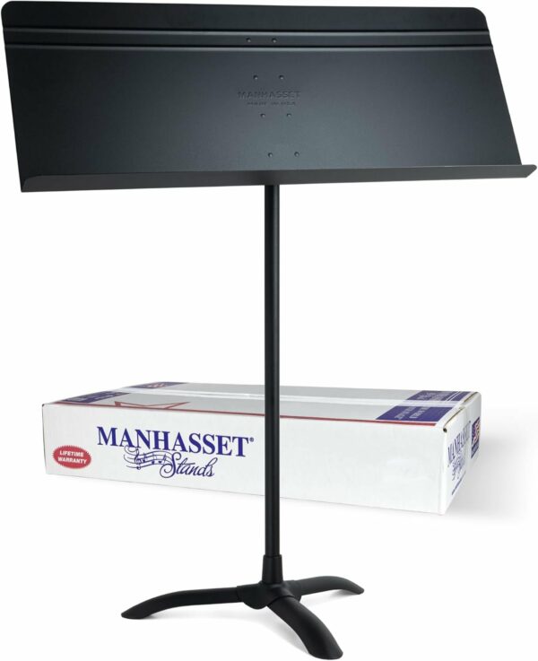 MANHASSET 5101 LEGGIO DA ORCHESTRA NERO QUATTRO PAGINE