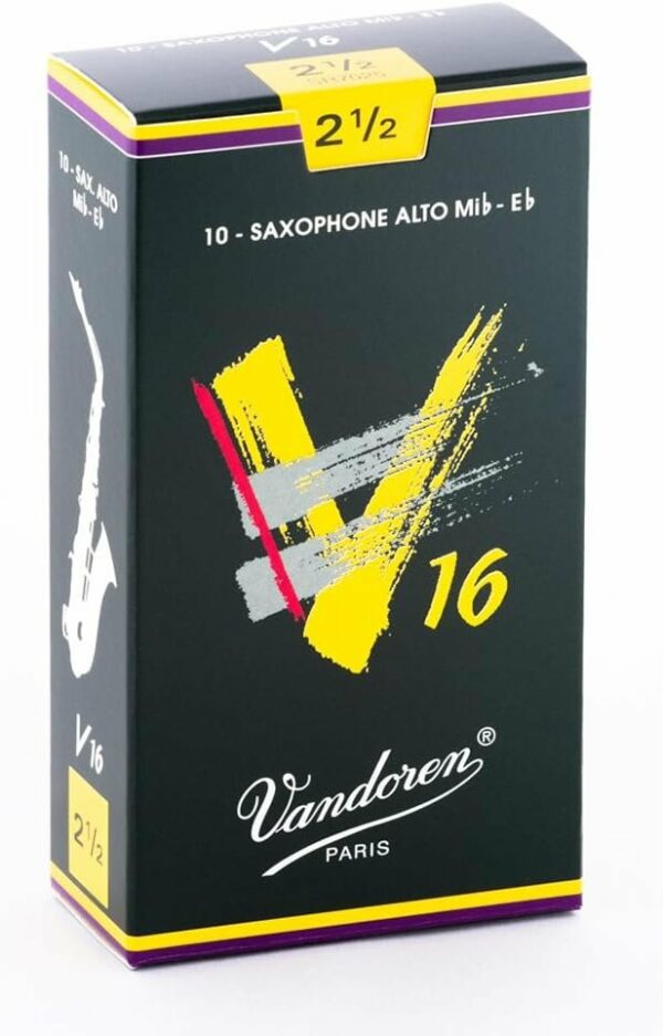 VANDOREN V16 SR-7025 ANCE SAX SASSOFONO ALTO CONTRALTO MISURA 2 1/2  SCATOLA DA 10PZ