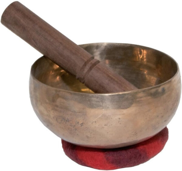 GEWA 826270 CAMPANA TIBETANA 500G CON BATTENTE IN LEGNO