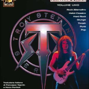 THE TROY STETINA SERIES METAL RHYTHM GUITAR LIBRO METODO PER CHITARRA  EDIZIONI CURCI