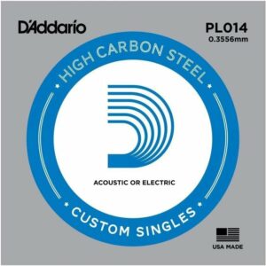 D’Addario PL 014 IN ACCIAIO .014 CORDA SINGOLA PER CHITARRA