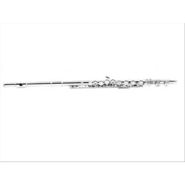 FLORET FL201S FLAUTO TRAVERSO ARGENTATO FORI CHIUSI FL-201-S