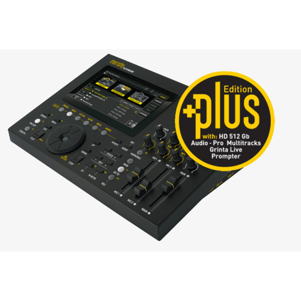 M-LIVE MERISH 5+ PLUS LETTORE TOUCH SCREEN DI BASI MUSICALI E FILE MIDI / MP3 / MP4 VIDEO CON TESTO