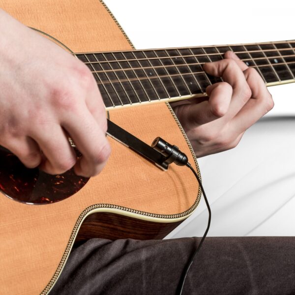 PRODIPE GL21 Lanen Acoustic Guitar & Ukulele MICROFONO CLIP CONDENSATORE PER CHITARRA E UKULELE GL-2