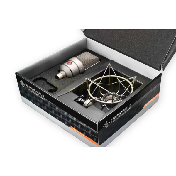 NEUMANN TLM103 SILVER CARTON BOX MICROFONO A CONDENSATORE CON RAGNO SILVER