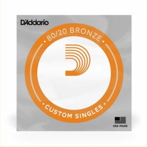 D’ADDARIO BW042 80/20 BRONZE WOUND CORDA PER CHITARRA ACUSTICA