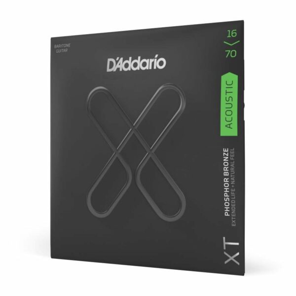 D'ADDARIO XTAPB1670 MUTA CORDE PER CHITARRA BARITONA ELETTRICA XTA-PB-1670 016/070