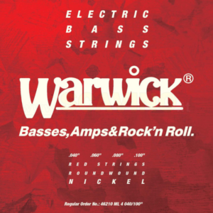 WARWICK RED LABEL 46210 MUTA CORDE BASSO ELETTRICO 4 CORDE 040/100