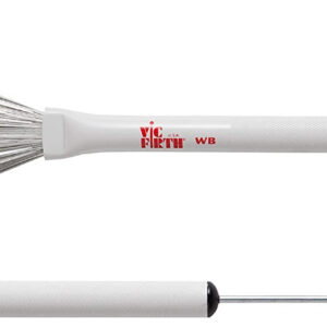 VIC FIRTH WB WIRE BRUSHES SPAZZOLE IN ACCIAIO RETRATTILI PER BATTERIA