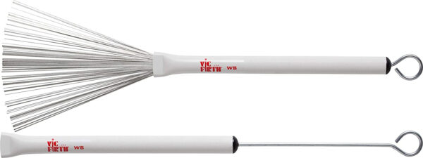 VIC FIRTH WB WIRE BRUSHES SPAZZOLE IN ACCIAIO RETRATTILI PER BATTERIA