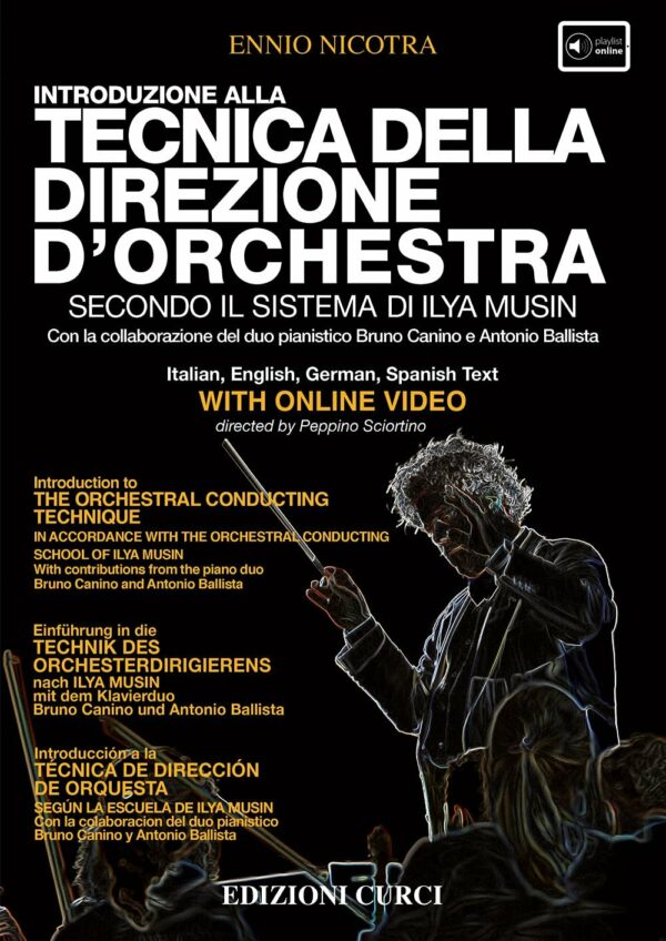 ENNIO NICOTRA INTRODUZIONE ALLA TECNICA DELLA DIREZIONE D'ORCHESTRA CON DVD METODO LIBRO EDIZIONI C