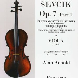 SEVCIK OP.7 PART 1 FOR VIOLA ( ALTO ) METOLO LIBRO EDIZIONI BOSWORTH