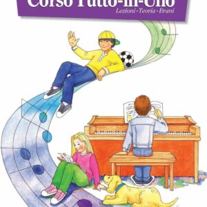 ALFRED’S BASIC PIANO LIBRARY CORSO TUTTO IN UNO METODO LIBRO PER PIANOFORTE VOLUME 5