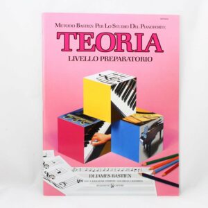 BASTIEN TEORIA LIVELLO PREPARATORIO LIBRO METODO DI TEORIA MUSICALE