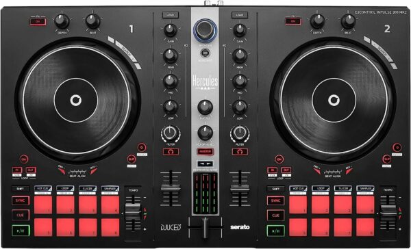 HERCULES DJ CONTROL IMPULSE 300 MK2 CONTROLLER MIDI USB DIGITALE PER DJ
