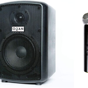 OQAN QLS-6 STREET PARTNER CASSA PORTATILE ATTIVA A BATTERIA 6,5″ CON MICROFONO