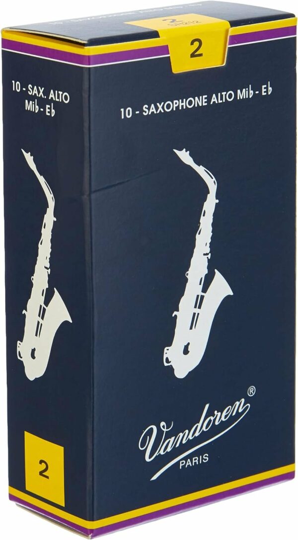 VANDOREN TRADITIONAL SR-212 SCATOLA  ANCE SAX SASSOFONO ALTO CONTRALTO MIB 10PZ