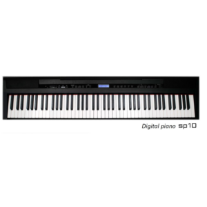 FBT SP10 B PIANO PIANOFORTE DIGITALE 88 TASTI PESATI SP-10 NERO