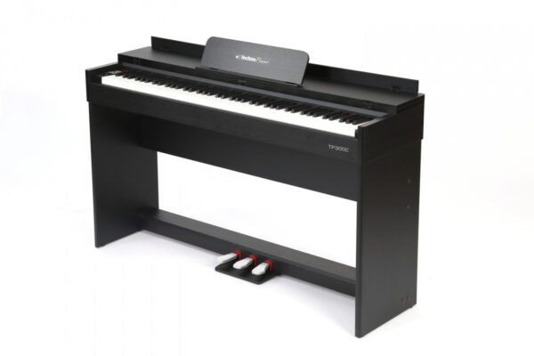TECHNOPIANO TP300C BK PIANOFORTE DIGITALE 88 TASTI PESATI CON MOBILE NERO TP-300-C-BK
