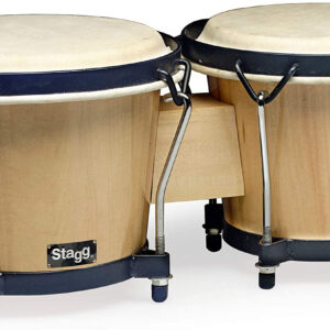 STAGG BW70N COPPIA BONGHI BONGO IN LEGNO NATURALE BW-70-N