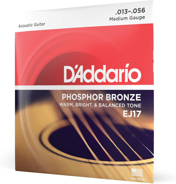 D'ADDARIO EJ17  MUTA DI CORDE PER CHITARRA ACUSTICA EJ-17