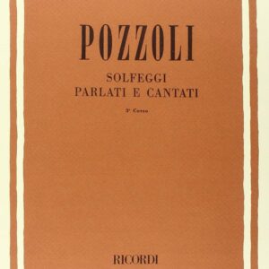 POZZOLI SOLFEGGI PARLATI E CANTATI 3 CORSO METODO LIBRO EDIZIONI RICORDI