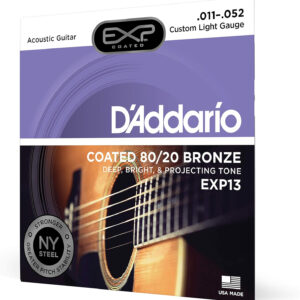 D’ADDARIO EXP13  MUTA DI CORDE PER CHITARRA ACUSTICA CORDE EXP-13