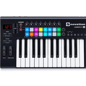 NOVATION LAUNCHKEY 25 MK2 MASTER KEYBOARD CONTROLLER MIDI TASTIERA 25 TASTI COMPATIBILE CON ABLETON