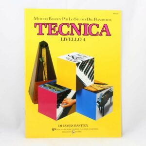 BASTIEN TECNICA LIVELLO 4 LIBRO METODO LIBRO PER PIANOFORTE