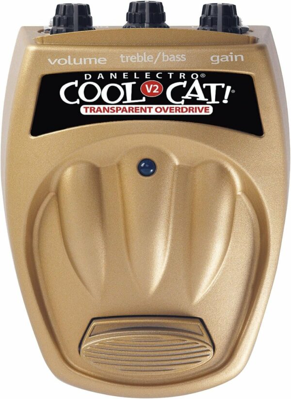 DANELECTRO TRASPARENT OVERDRIVE V2  EFFETTO A PEDALE PER CHITARRA V-2