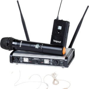 BESPECO GM9882HP SISTEMA RADIOMICROFONO GELATO E ARCHETTO WIRELESS GM-9882-HP