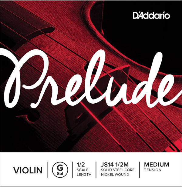 D'ADDARIO PRELUDE J814 1/2M CORDA SOL PER VIOLINO 1/2 G