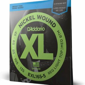 D'ADDARIO EXL165-5 MUTA CORDE PER BASSO ELETTRICO 5 CORDE 045/135