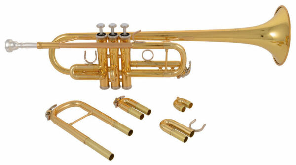 Yamaha YTR4435 II Tromba doppia Do e SIB laccata YTR4435II