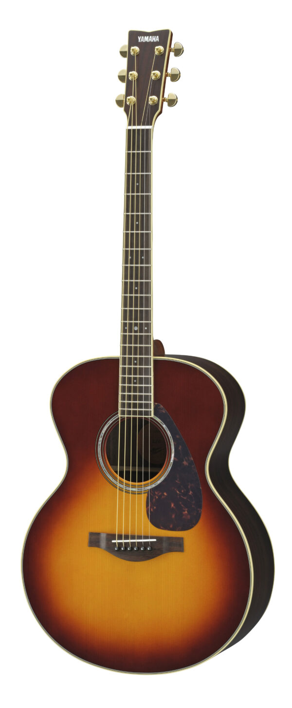 YAMAHA LJ6 A.R.E BS CHITARRA ACUSTICA JUMBO ELETTRIFICATA BROWN SUNBURST