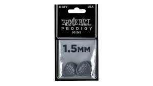ERNIE BALL 9200 PRODIGY PICK MINI 1.5 GREY 6 PZ
