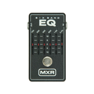 MXR DUNLOP M109S SIX BAND GRAPHIC EQUALIZER PEDALE EQUALIZZATORE PER CHITARRA  M-109-S