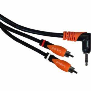 BESPECO SLYPSR500 CAVO 5MT MINI JACK 3,5MM 90° – 2 RCA SLY-PSR-500