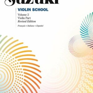 SUZUKI VIOLIN SCHOOL VOLUME 2 LIBRO METODO PER VIOLINO INTERNETIONAL EDITION