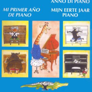Charles HERVE’ Jacqueline POULLARD “IL MIO PRIMO ANNO DI PIANO”  METODO PER PIANOFORTE LIBRO DIDATT