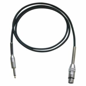 Bespeco IROMA300P Cavo Cannon Femmina – Jack 3 Metri IRO-MA-300-P