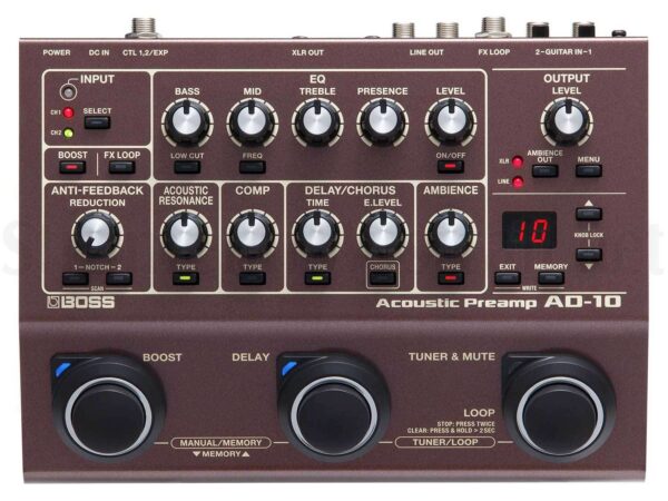 Boss AD10 Acoustic Preamp