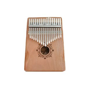 ANGEL ARK-B FLOWER KALIMBA IN MOGANO SMUSSATA