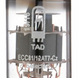 TAD ECC81 12AT7 CZ RT052 – Valvola Pre – Balanced – TAD Premium Selected