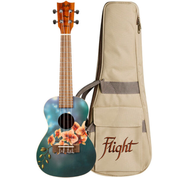 Flight AUC33 Art Concert Ukulele -  Orchid