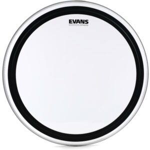 EVANS BD22 EMAD2 DRUMHEAD BATTER CLEAR 22″