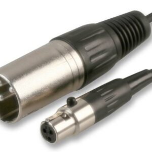 Soundsation BM-XLR-MXLR Cavo per microfono XLR (M) – mini XLR (F) – 6m