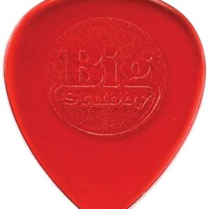 Dunlop 475 Big Stubby Red 1.0mm