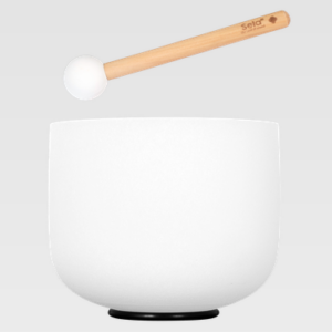 SELA SE CF10G 10″ CRISTAL SINGING BOWL FROSTED 440 Hz G