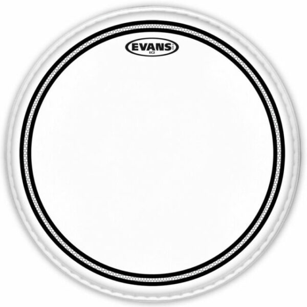 EVANS EC2 TT12EC2S DRUMHEAD LEVEL 360 CLEAR 2PLY 12"